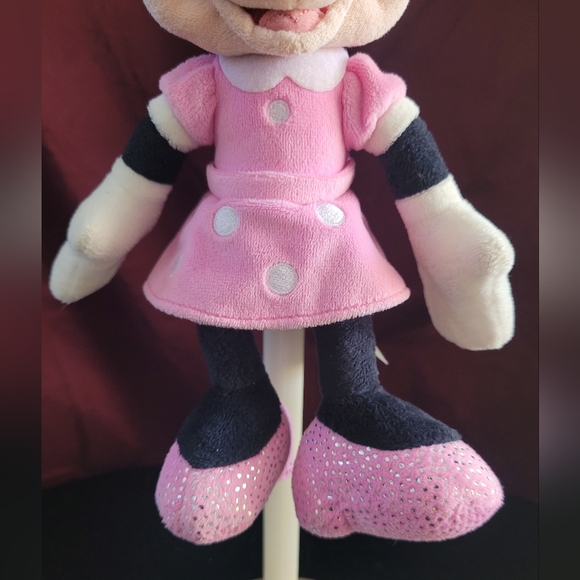 Disney junior Mickey mouse clubhouse plush Minnie stuffed Toy 10" - Picture 4 of 14